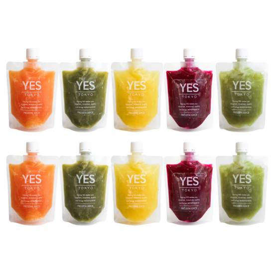 オリジナルコールドプレスジュース5種類×2SET(200ml×10pc) – YES TOKYO