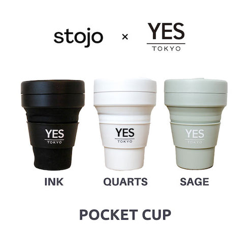 stojo×YES TOKYO POCKET CUP 355ml(エコカップ)