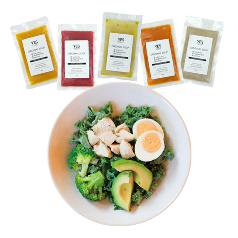 BASIC SALAD + YES TOKYO オリジナルスープ SET