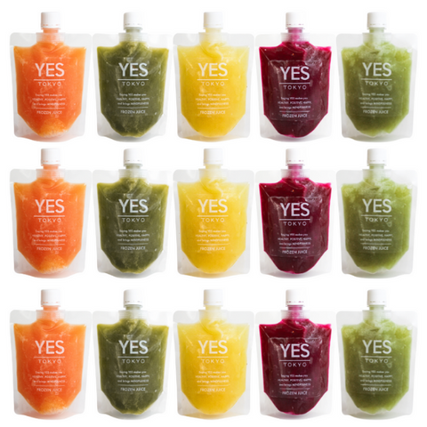 オリジナルコールドプレスジュース5種類×3SET(200ml×15pc)