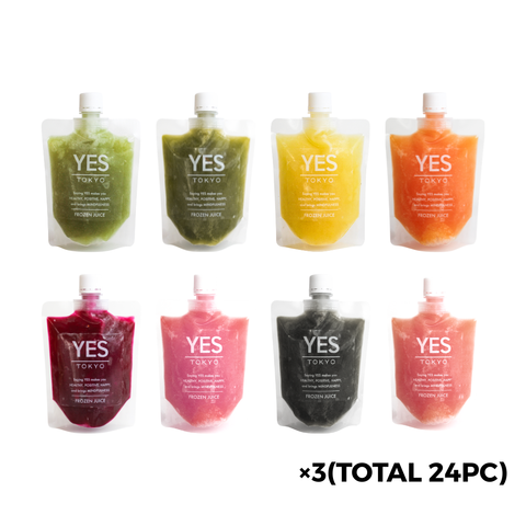 オリジナルコールドプレスジュース8種類×3SET(200ml×24pc)