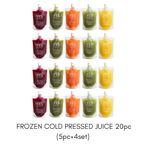 【ONLINE STORE 限定】GIFT BOX Type B：（冷凍）オリジナルコールドプレスジュース20pc