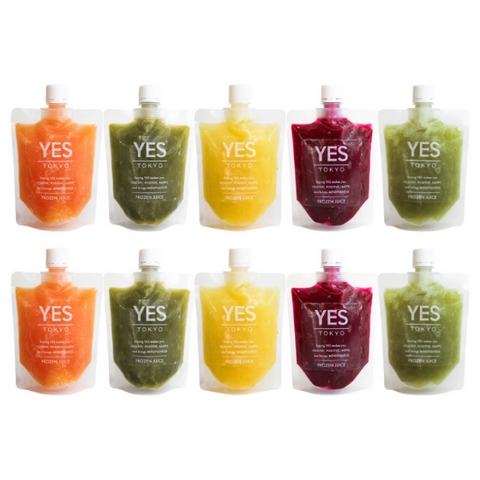 オリジナルコールドプレスジュース5種類×2SET(200ml×10pc)